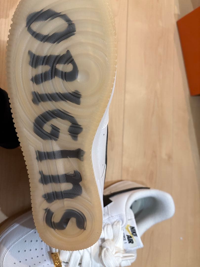 Nike Air Force 1 ホワイト/ブラック 最終日