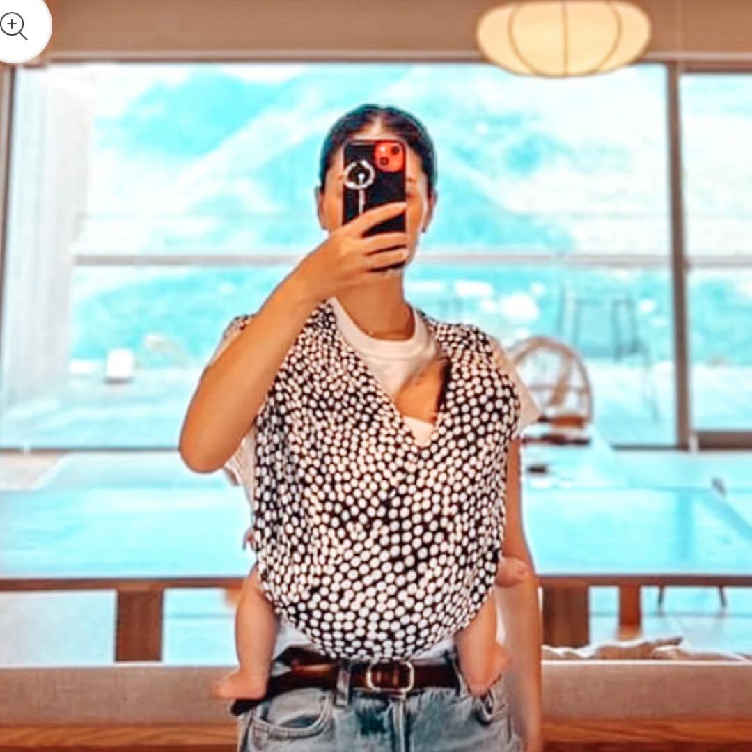 未使用Pikimama ピキママ スリング Sサイズ 抱っこ紐 水玉