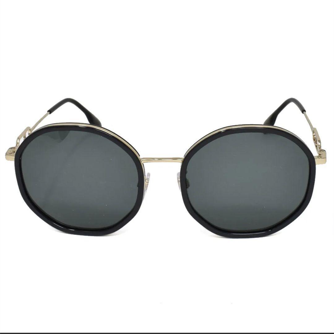 【美品】BURBERRY/バーバリー BE3127D ラウンド サングラス