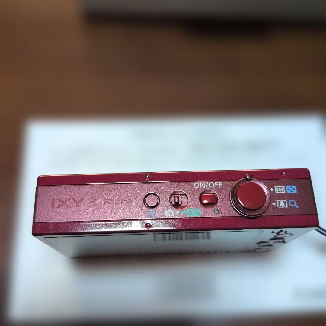 Canon IXY 3 レッド 　美品