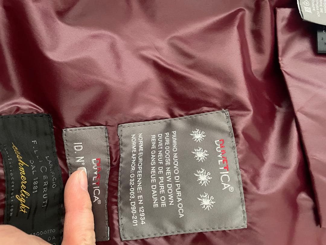 Ohih♡soy 　DUVETICA ACE ロングダウン 42