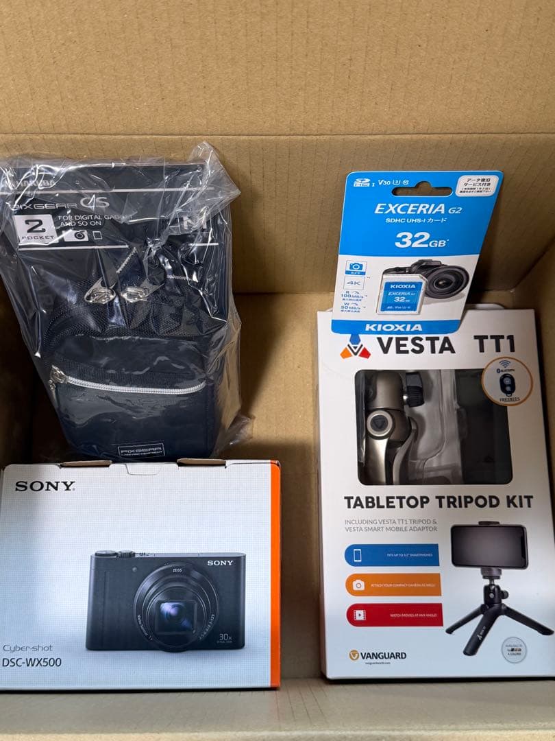 SONY サイバーショット DSC-WX500 TT1 三脚