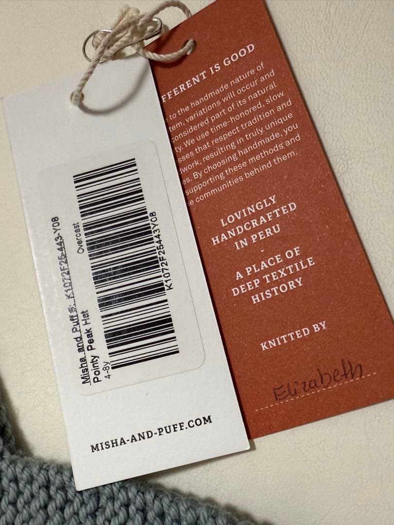 Misha&Puff Pointy ポインティ 4-8Y 2025AW