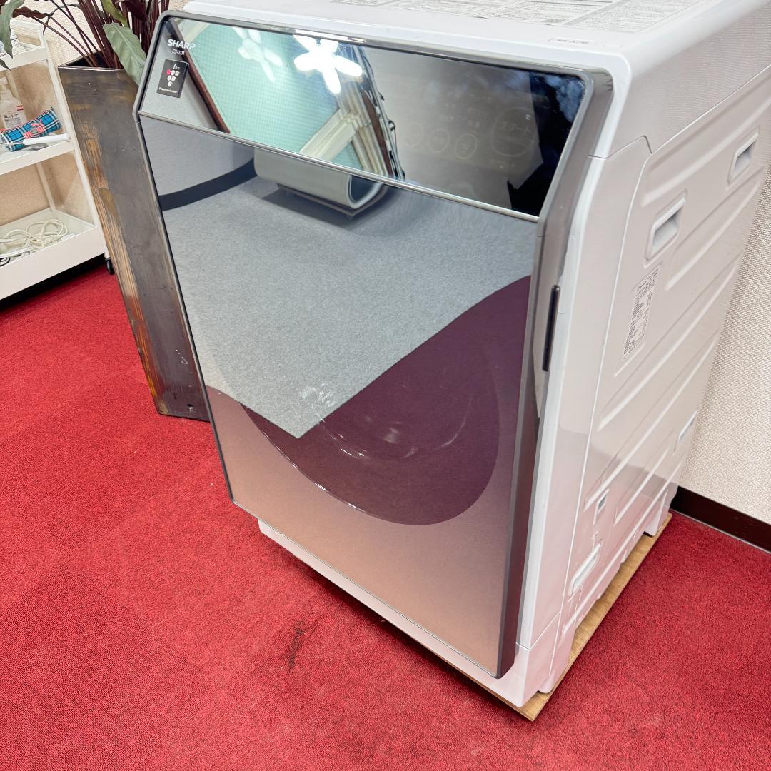 東京23区送料無料　シャープドラム洗濯乾燥機型11/6㎏　2018年製　洗浄済み