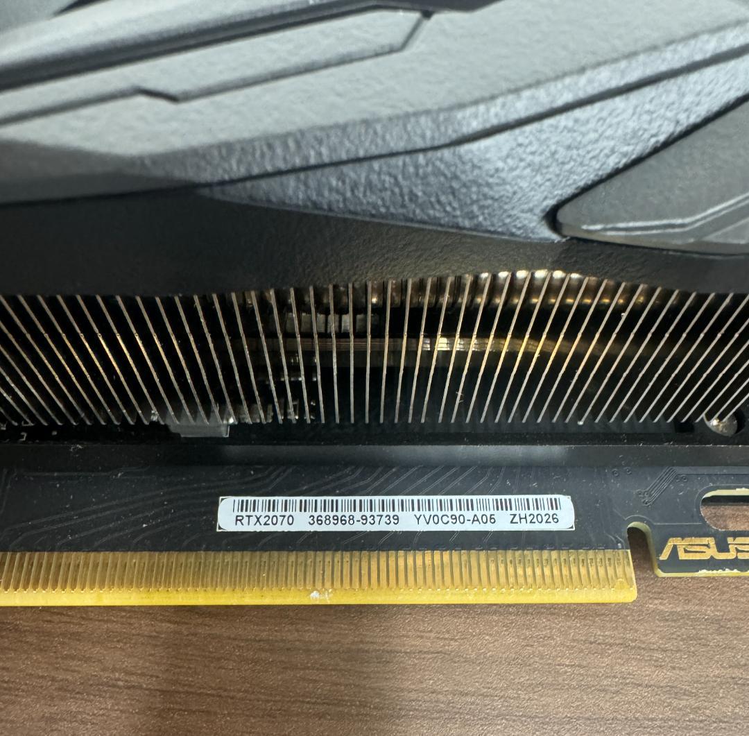 A*K様 ASUS GeForce RTX 2070 OC 8GB ID 765