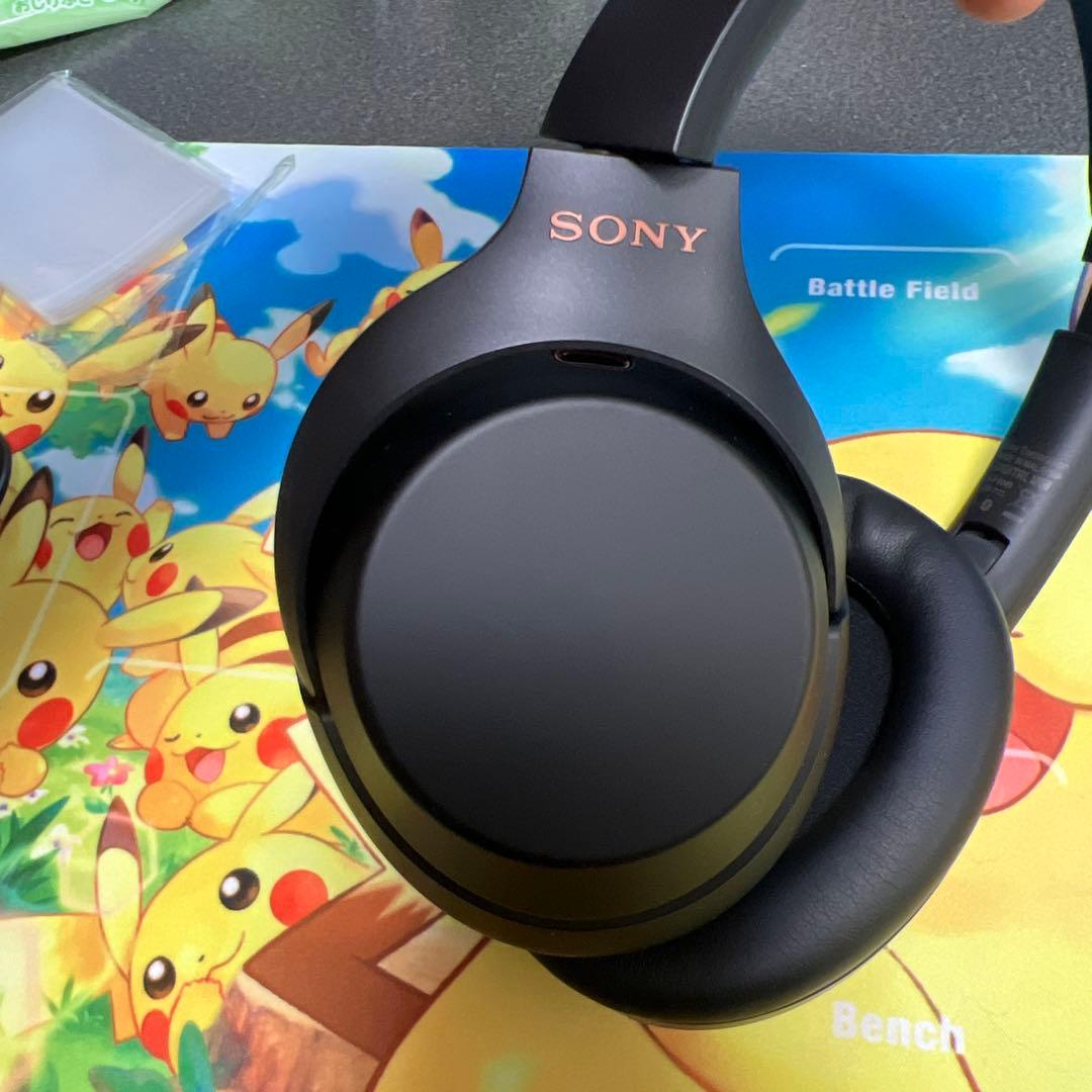 SONY ワイヤレスヘッドホン ケース付き WH-1000XM3