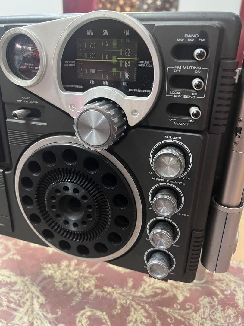 希少東芝 RT-2800 ACTASラジカセ パラボラ中古動作品メンテナンス済み