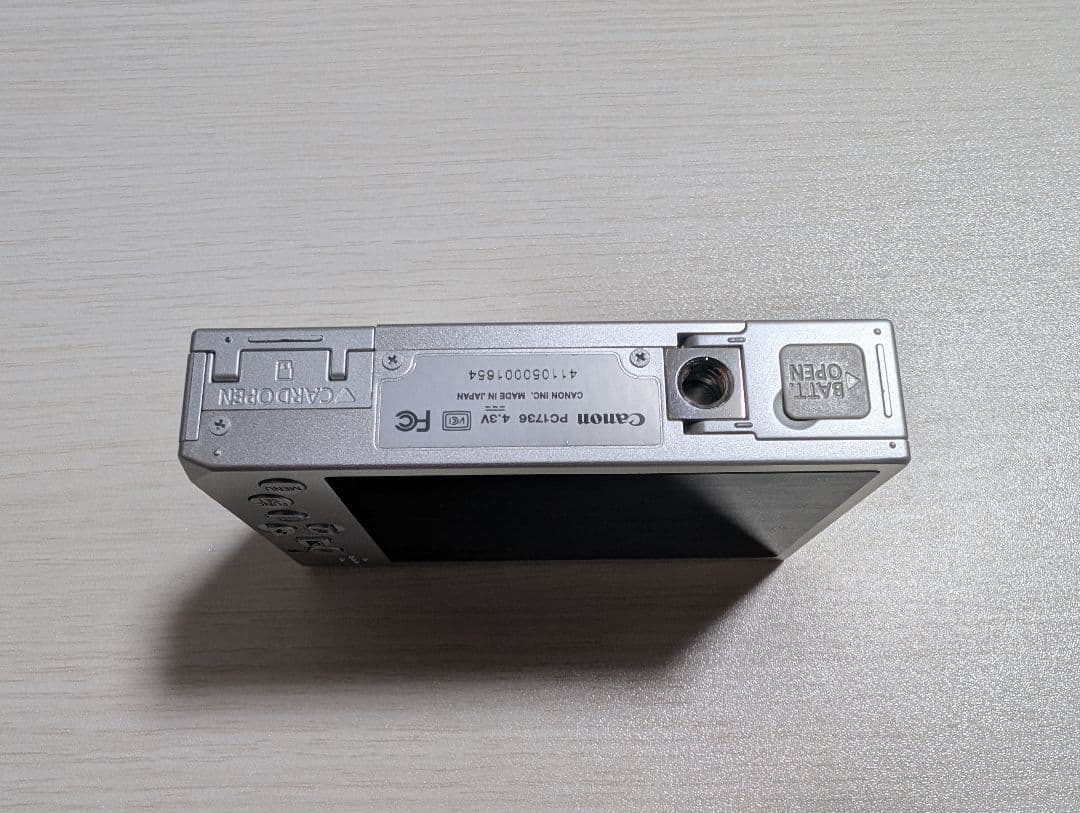 【美品】Canon IXY 3 シルバー 本体