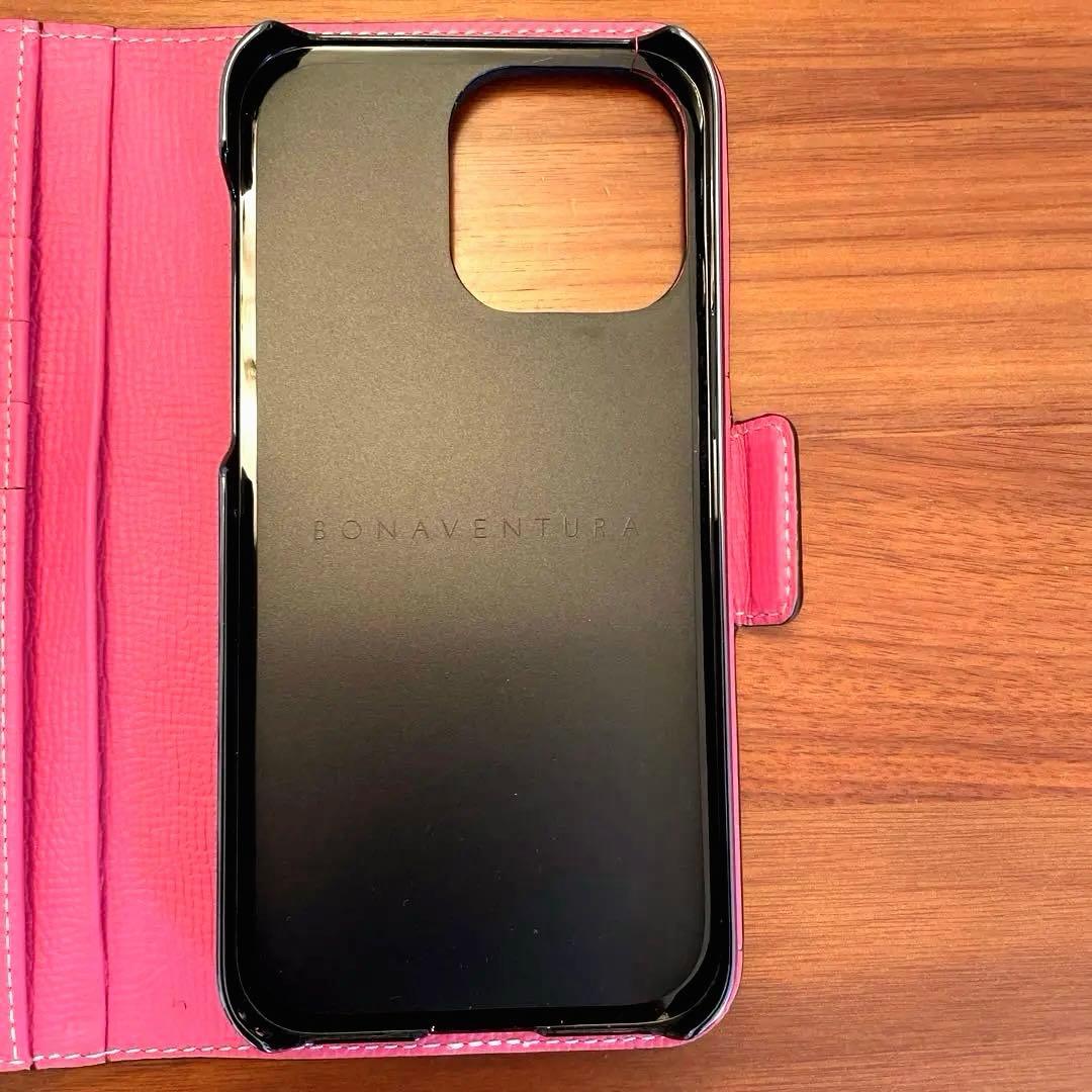【美品】ボナベンチュラiPhone14 promax対応 スマホケース