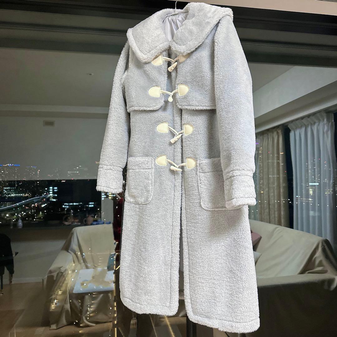 MISTREASS ミストレアス　ダッフルコート　ふわふわ　ロング　新作　完売品