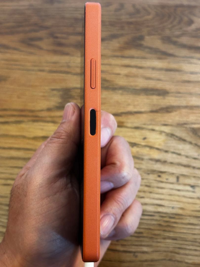 SONY XPERIA Ace III 本体 オレンジ クリアケース付き