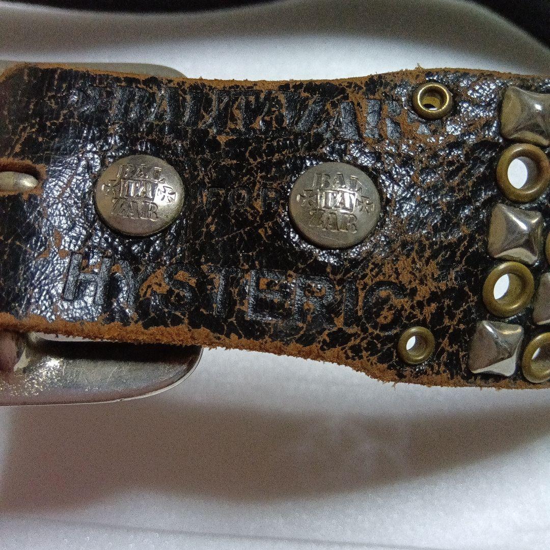 s*)様 美品✨️ ヒステリックグラマー ×バルタザール スタッズベルト コラボ