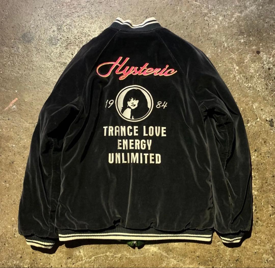 ヒステリックグラマー00s別珍リバーシブルスカジャンベトジャン