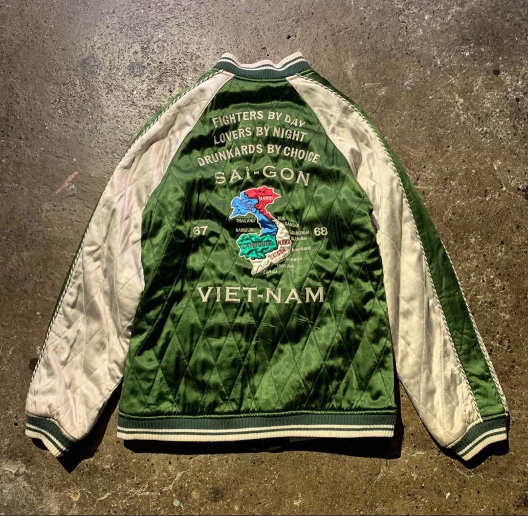 ヒステリックグラマー00s別珍リバーシブルスカジャンベトジャン