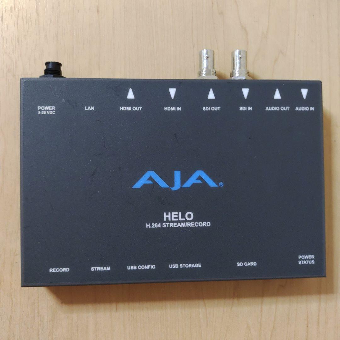 AJA HELO H.264 レコーディング ストリーミング エイジェイエイ