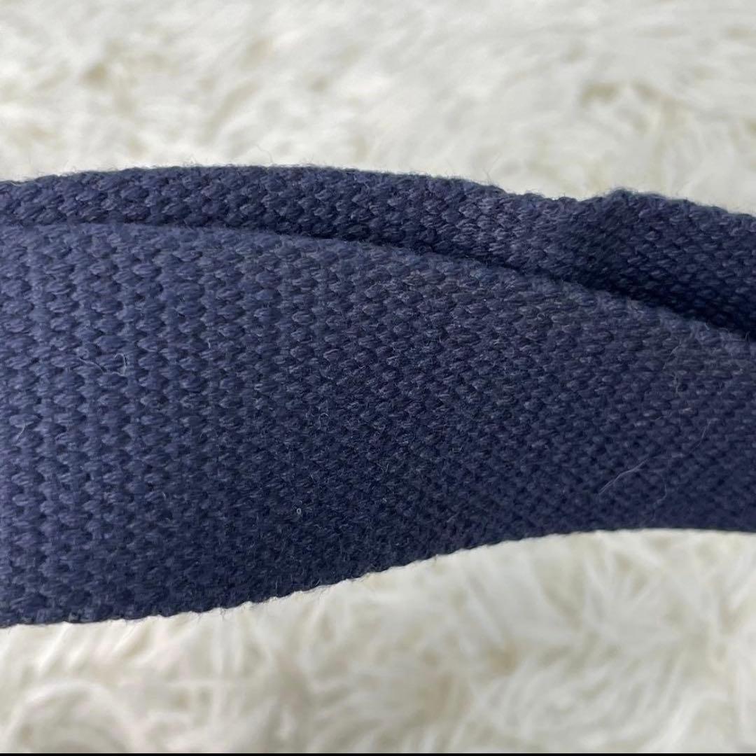 美品 フェリージ Felisi ボディバッグ ウエストポーチ ウエストバッグ 紺