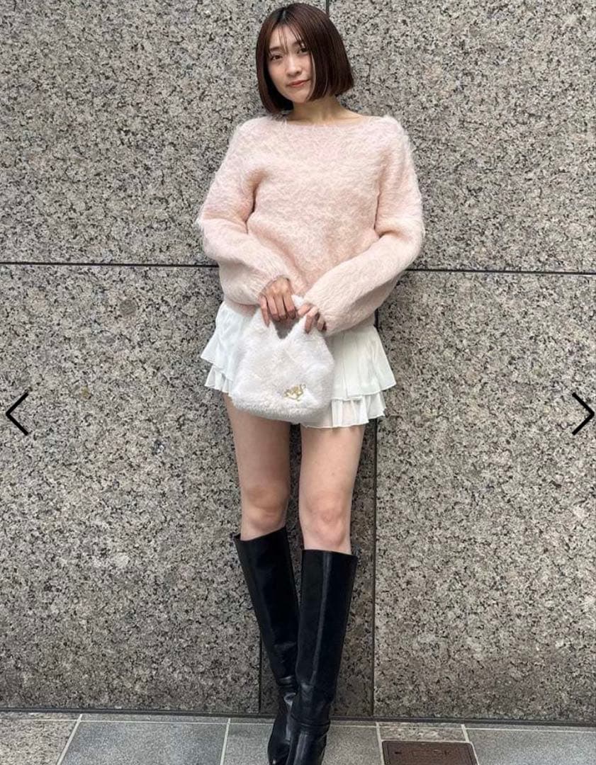 スリアルパカVネックプルオーバー snidel