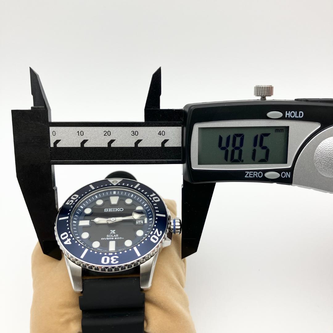 美品 セイコー プロスペックスダイバースキューバ V157-0BT0 腕時計