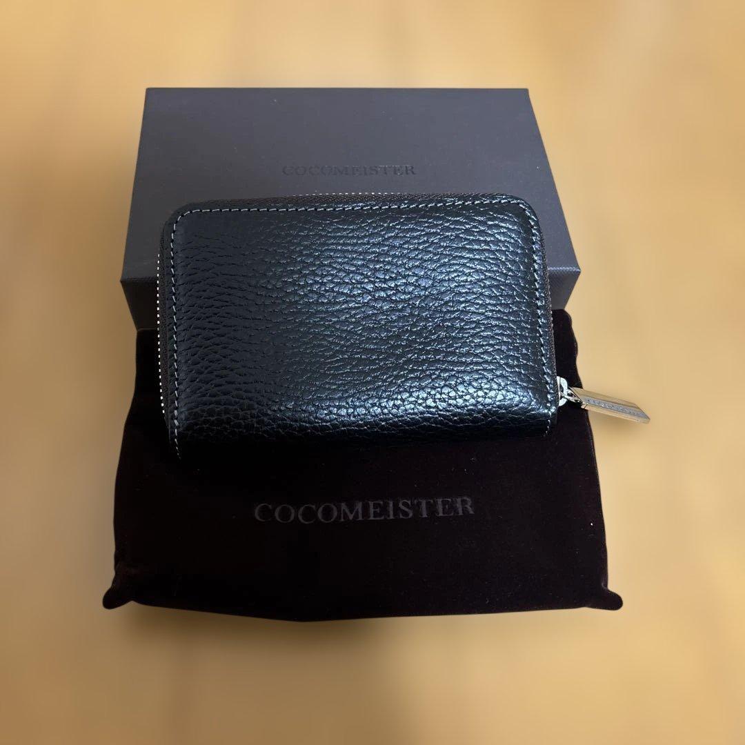 ココマイスター ロッソピエトラ ラウンド小銭入れ