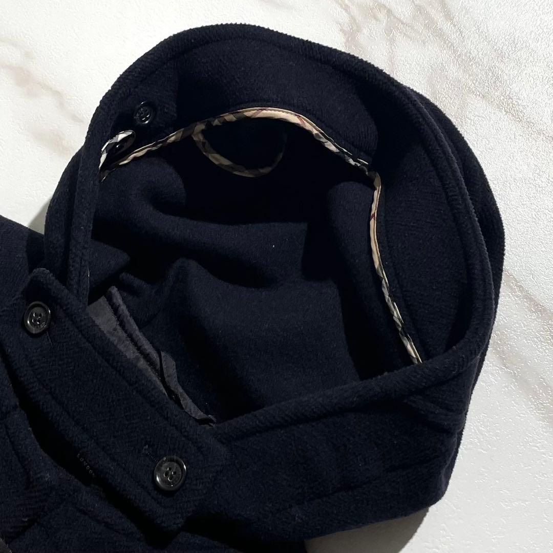 【極美品/L】BURBERRY LONDON バーバリーロンドン ダッフルコート
