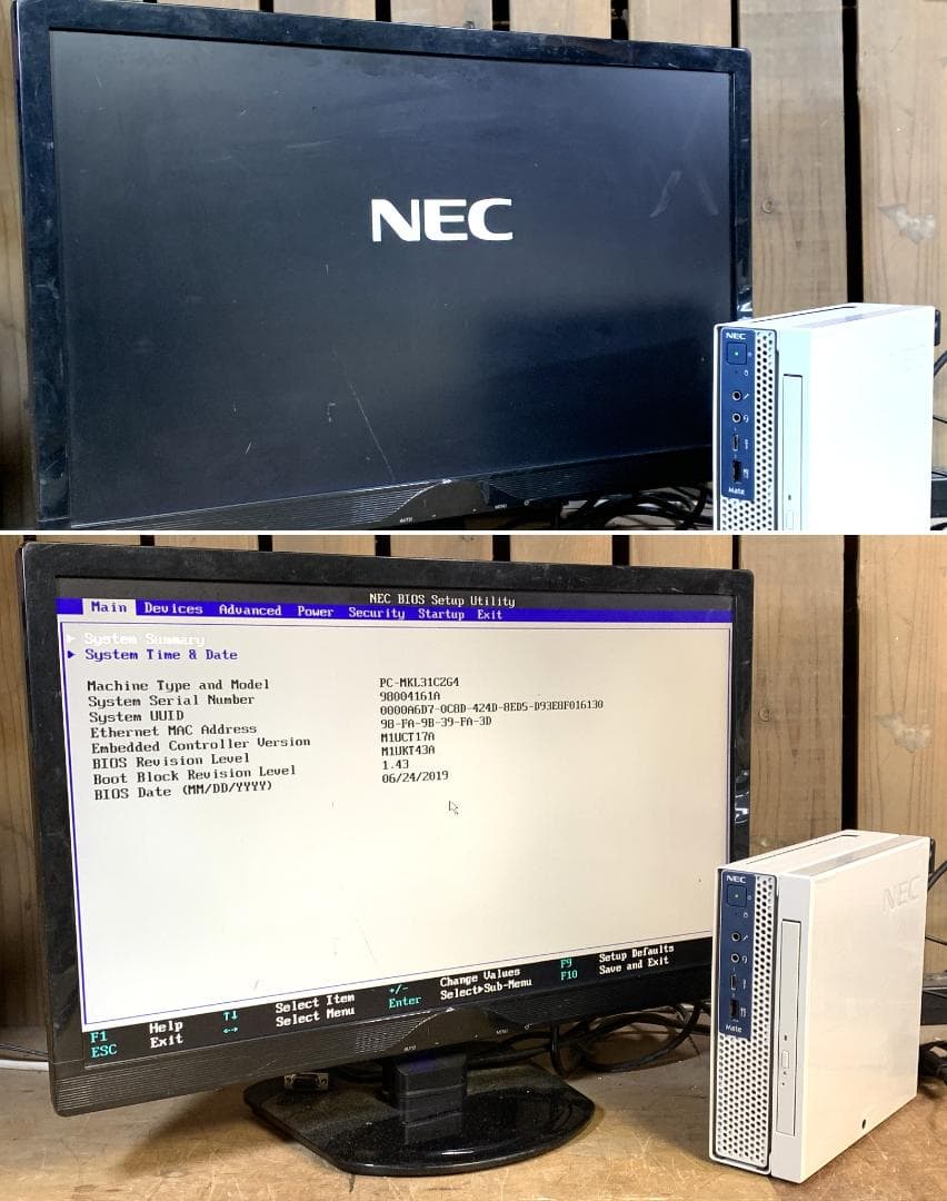 NEC 超小型/SSD/Win11 Pro 25H2/MKL31C-4 良品美品