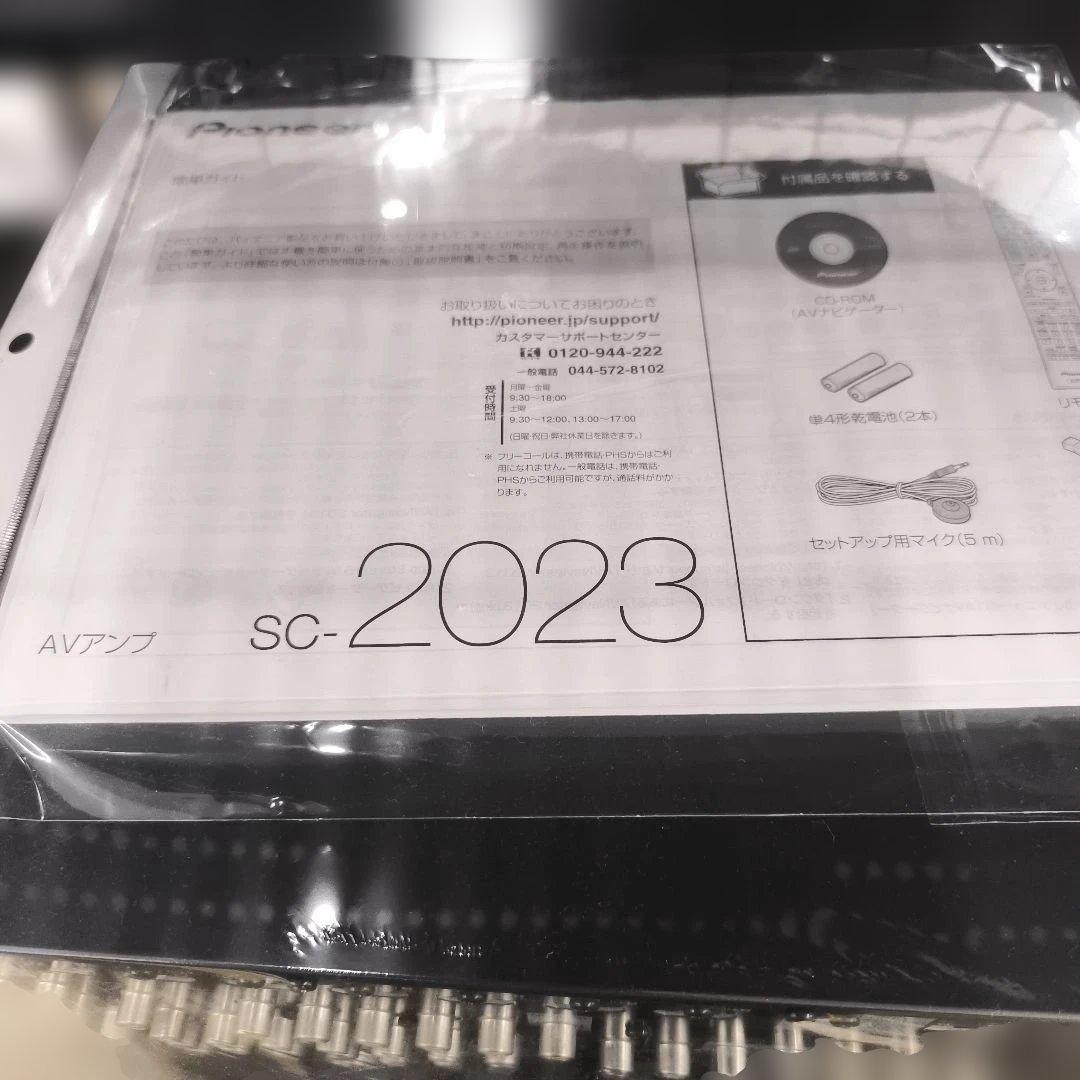 PioneerSC-2023 AVアンプ ブラック MCACC機能搭載
