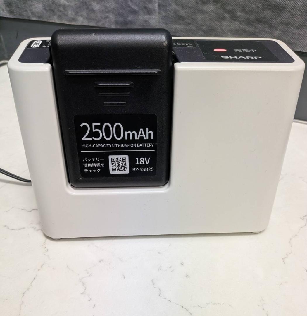 SHARP EC-AR7 コードレススティッククリーナー 2022年製 説明書