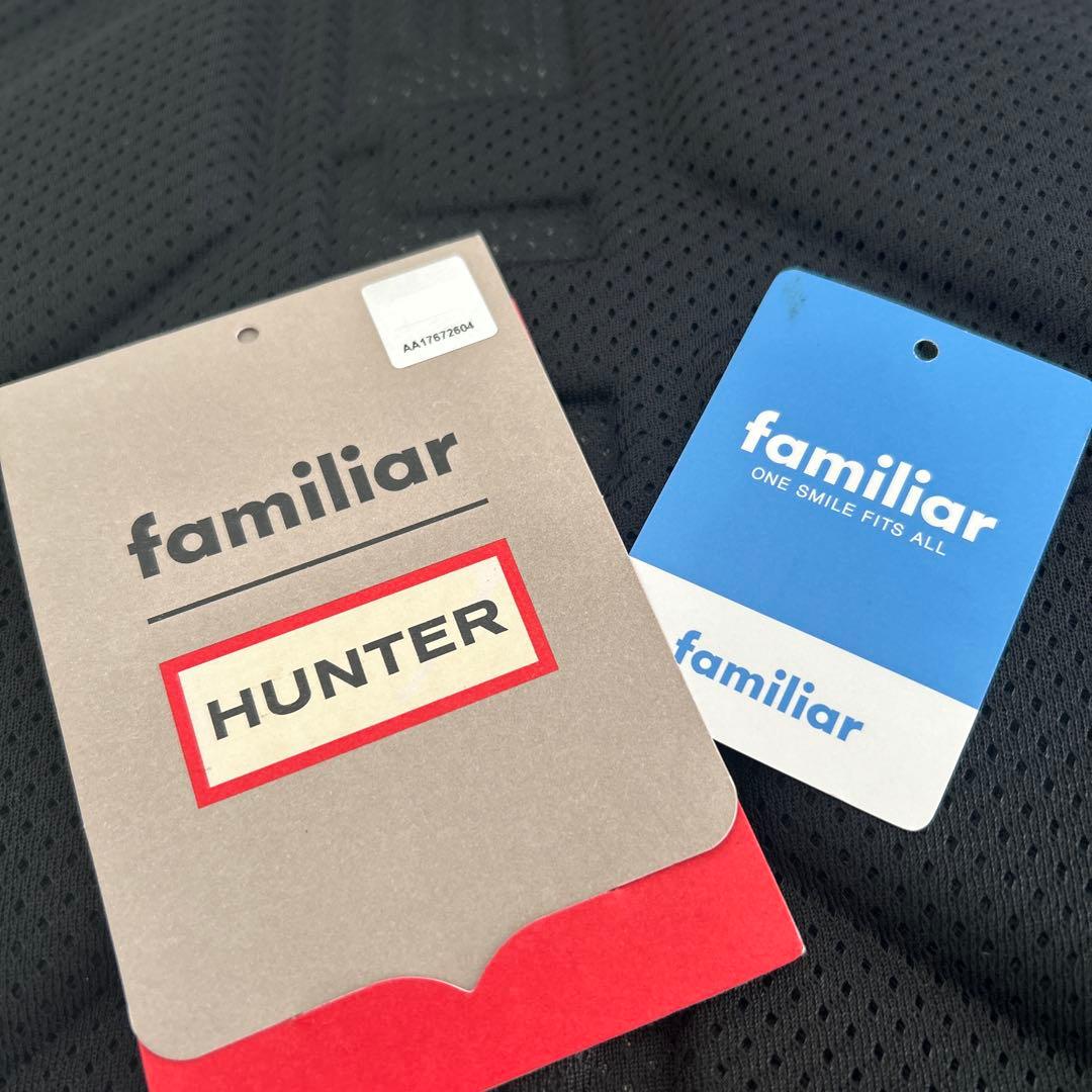 ファミリア✖️ハンターチェック柄リュック