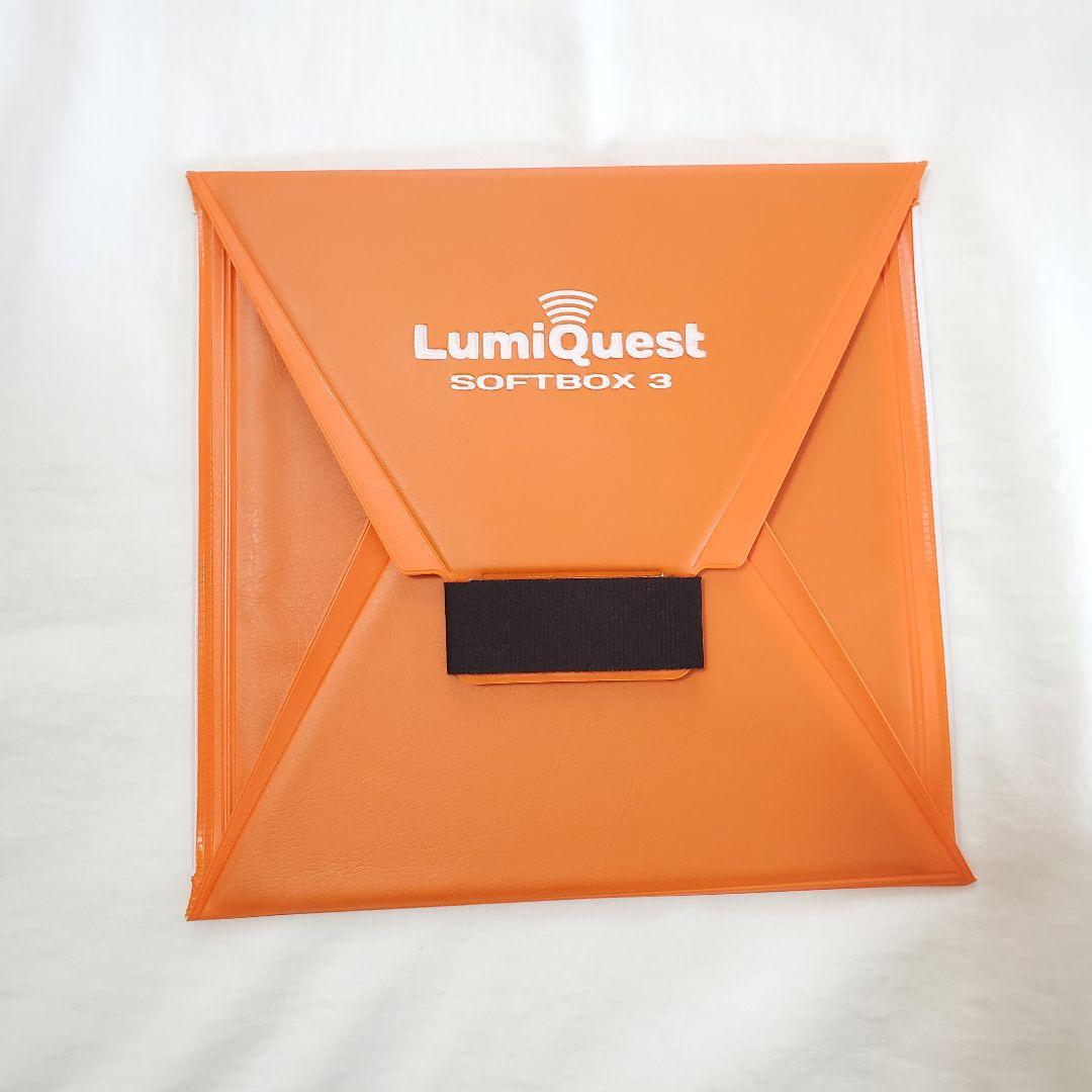 LumiQuest SoftBox ソフトボックス 3 ストラップ付き オレンジ