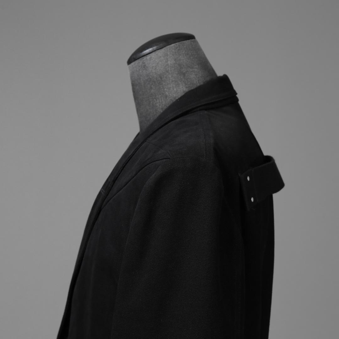 リックオウエンス 22FW FOG LIDO JACKET 起毛コットンツイル