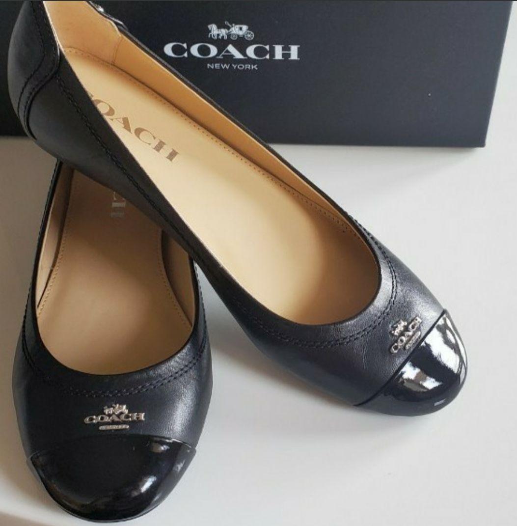 【新品】COACH CHELSEA フラットシューズ US5.5 JPN22.5
