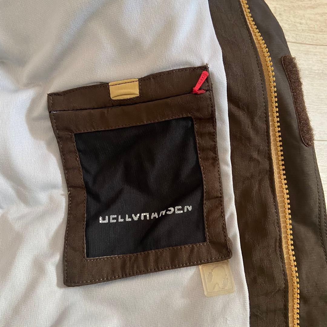 美品☆Helly Hansen ヘリーハンセンスノーボードウェアセット ブラウン