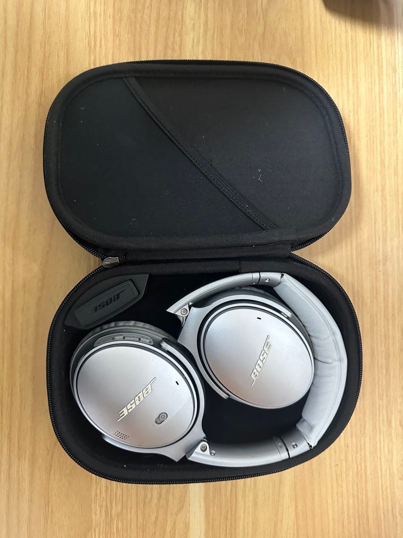 【極美品】Bose QC35 II シルバー 新品パッド交換済 リフレッシュ済