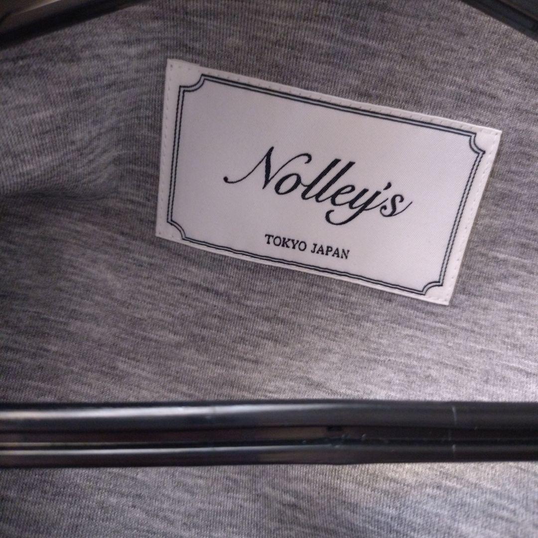 NOLLEY'S フード付きジャケット サイズ38 ミディアムグレー新品