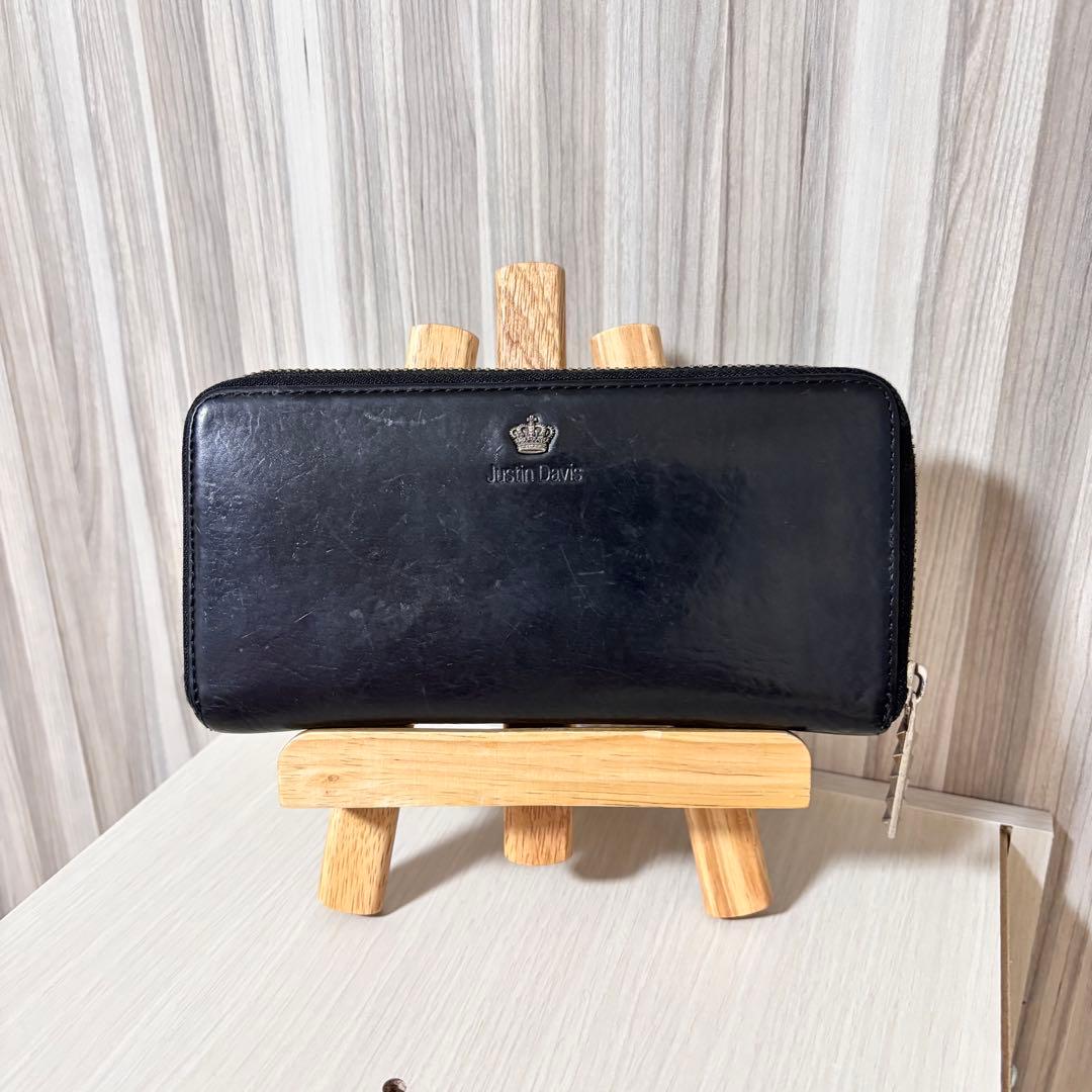 【美品】 JASTIN DAVIS 長財布 ウォレット ジャスティンデイビス