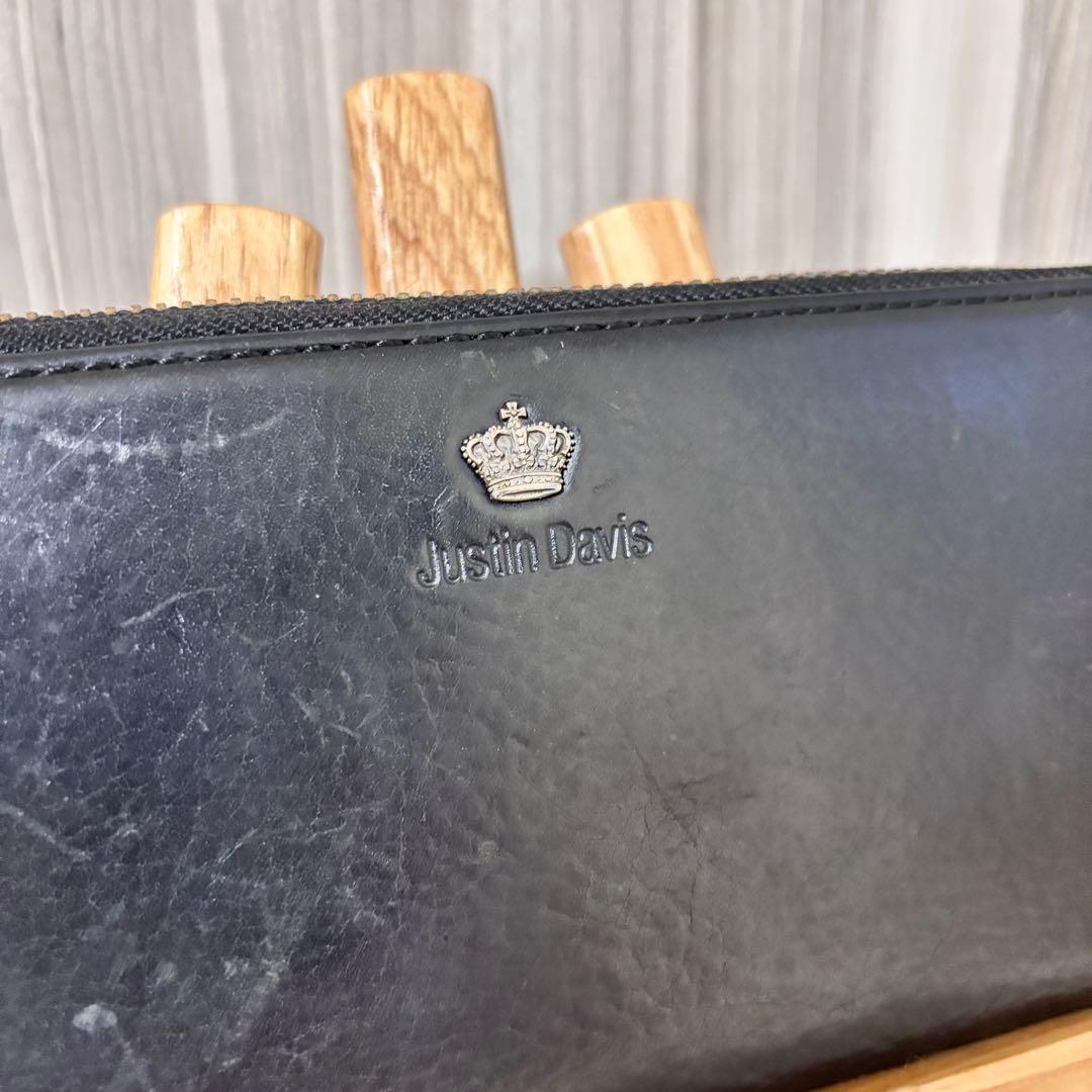 【美品】 JASTIN DAVIS 長財布 ウォレット ジャスティンデイビス