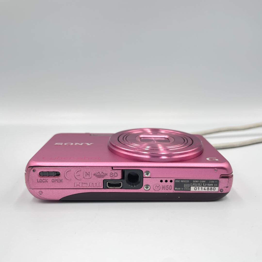 【動作品・転送特典無料あり】SONY Cyber-shot DSC-WX220