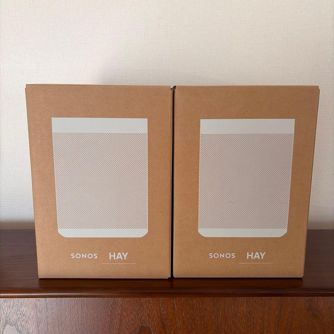 Sonos One x HAY ライトグレー 2台セット