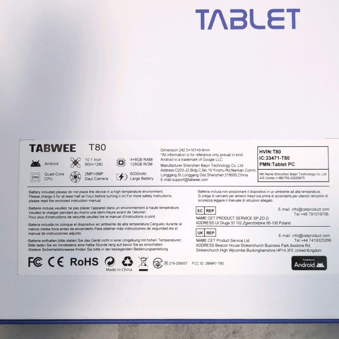 タブレット 10インチ Android15 12GB+128GB+2TB拡張