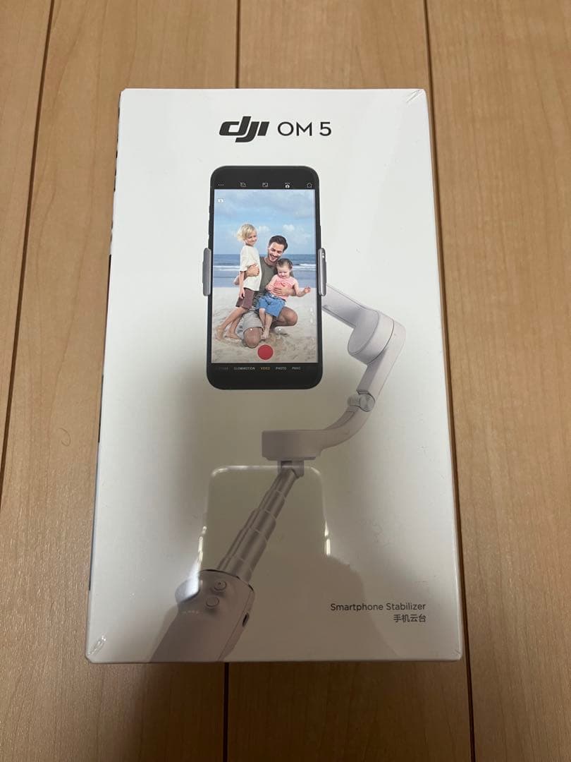【未開封・未使用】DJI OM 5 スマートフォンジンバル サンセットホワイト