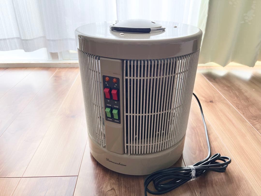 暖話室1000型 (ベージュ) 日本製 遠赤外線 パネルヒーター 暖房器具