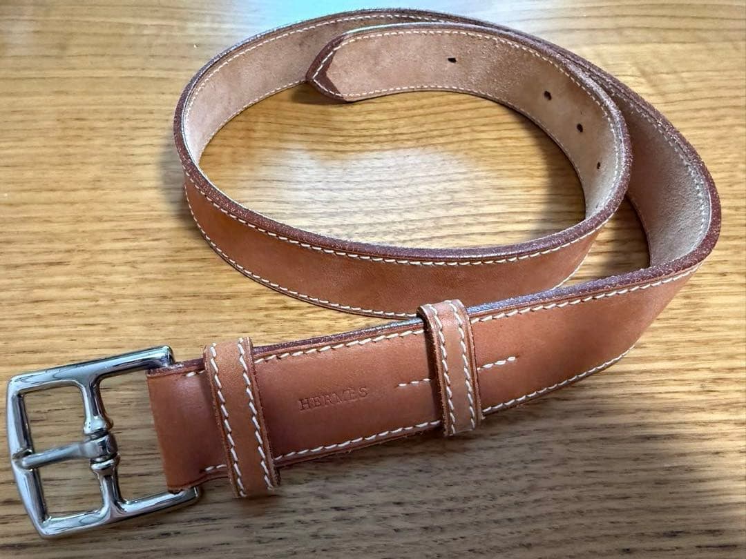 SALE‼️HERMÈS エルメス　 エトリヴィエール　レザーベルト