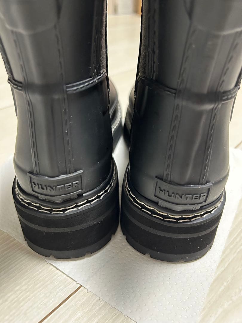 Hunter ハンター　レインブーツ　チェルシーブーツ　UK5