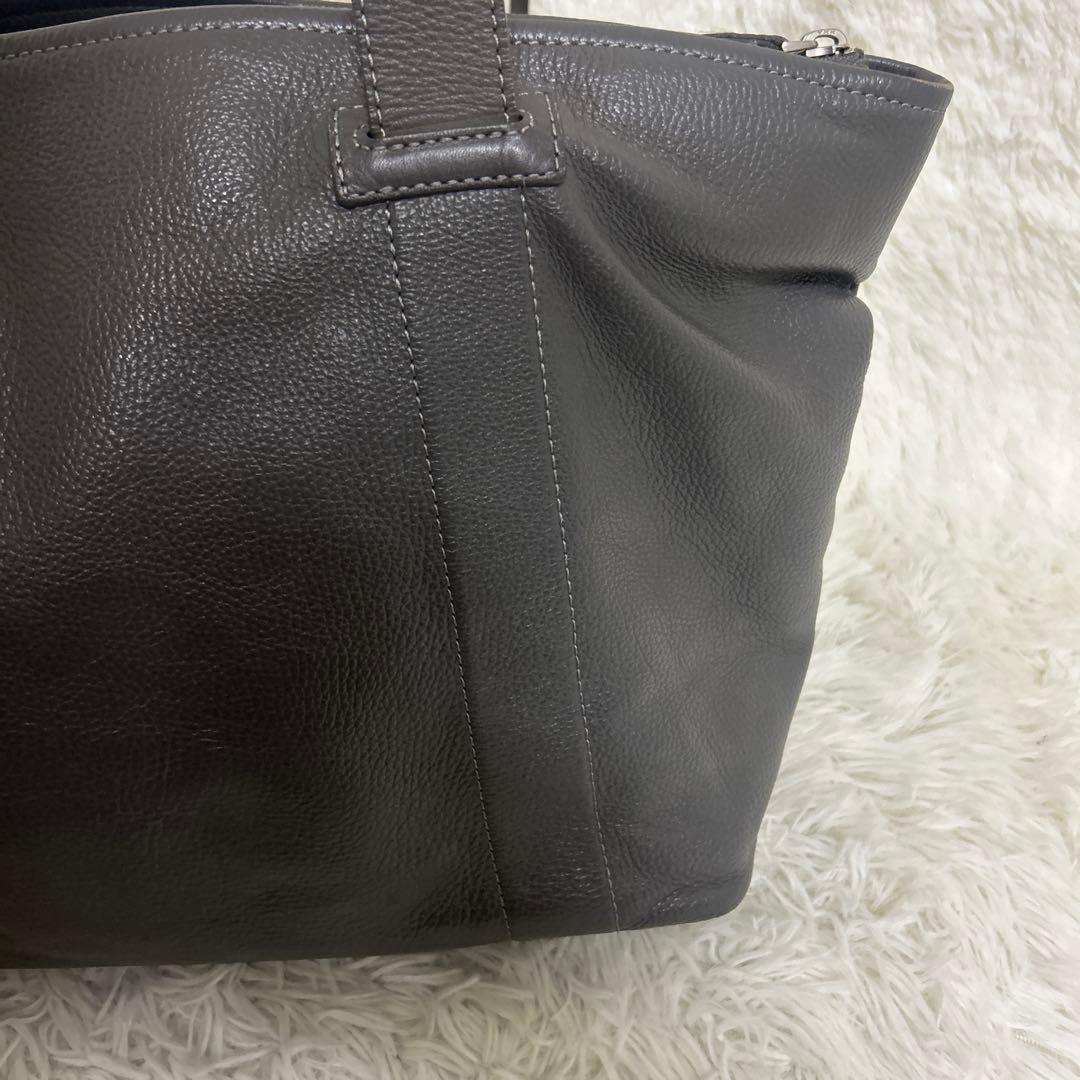 Paul Smith ポールスミス トートバッグ メンズ A4しぼ革　肩掛け可