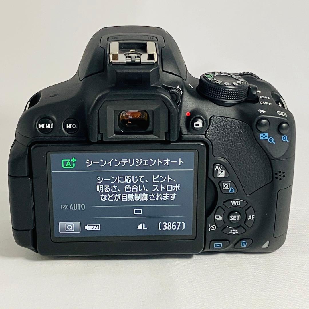 新品級✨ショット数1600回！Canon Kiss X7i スマホ転送もOK♪