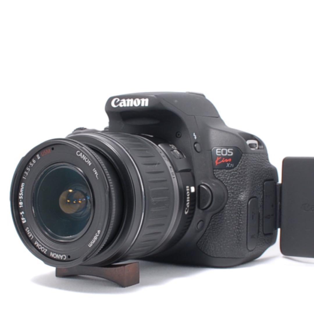 新品級✨ショット数1600回！Canon Kiss X7i スマホ転送もOK♪