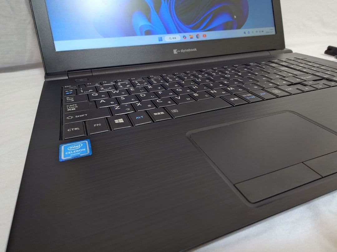 初期設定済：東芝Win11ノートPC SSD240GB/メモリ8GB