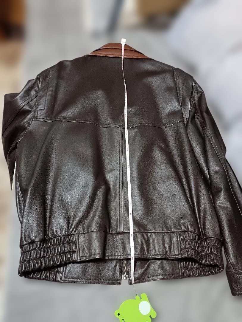 レザー ダブルカラー ジャケット