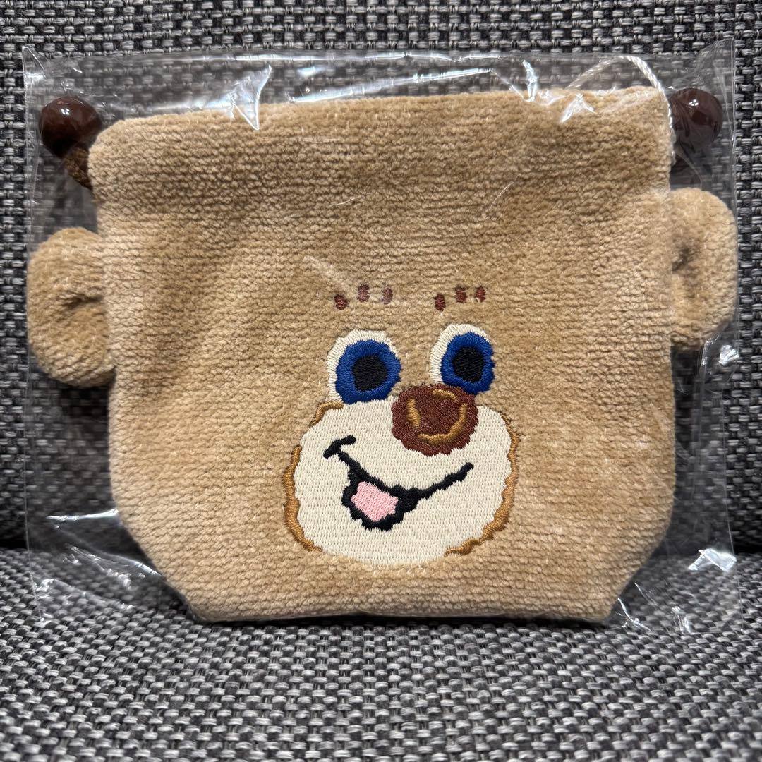 新品 FEILER フェイラー　ドアップテディ　巾着　ポーチ