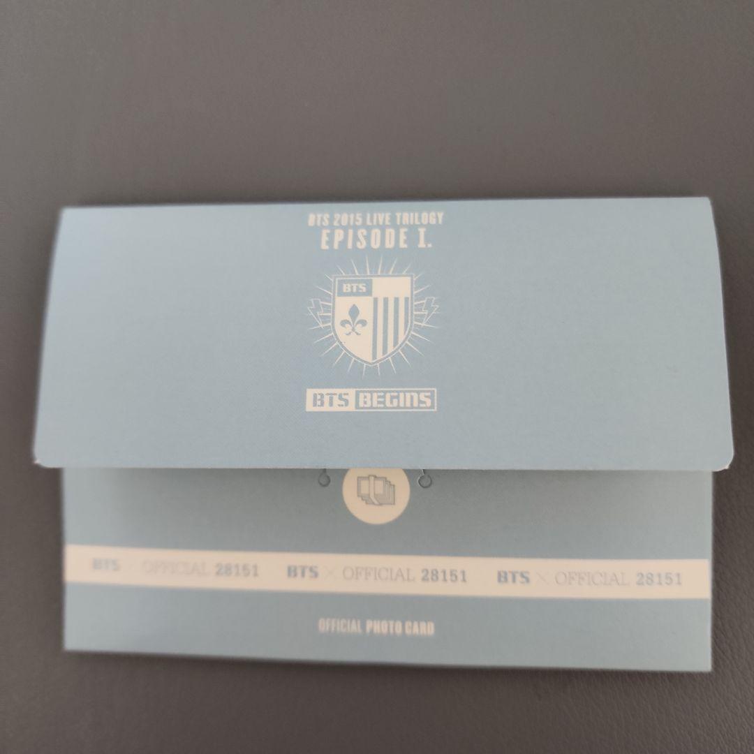 BTS 2015 LIVE BEGINS トレカ メンバー各１枚